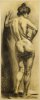 1903 - Nudo femminile di schiena